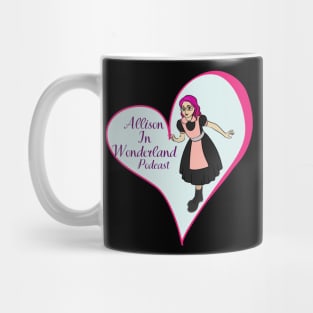 Allison in Wonderland Mental Health Podcast Mug